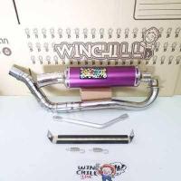 ราคา ZERN ท่อสูตร แพร่ แป๊บ ทรงท่อโยชิ WAVE110i เวฟ110i WAVE125 ท่อz ทรงท่อโยชิมูระ อะไหล่แต่งเวฟ110i เสียงเหมือนท่อแดงสายสี่ สีม่วง (10952068909)