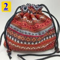 ราคา WOW กระเป๋าสะพายผ้านากา ผ้าพื้นเมือง หูรูด สายเชือกดำ ขนาด 81 2 นิ้วx 8 12 นิ้ว โดยประมาณ สายเชือกยาว 43 cm โดยประมาณ มี12 แบบ ให้เลือก จุใจ (5171116524)