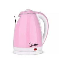 ราคา กาต้มน้ำร้อนไฟฟ้า กาต้มน้ำไฟฟ้า กาต้มน้ำ Meier ความจุ1 8ลิตร สีชมพู ร้อนง่ายเพียงไม่กี่นาที สินค้าเกรดA รุ่นME S0001 (12159541803)