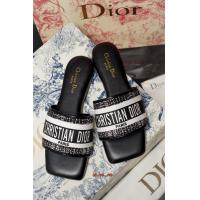 ราคา รองเท้าผู้หญิงรองเท้าแตะแบบสวมรองเท้าส้นสูง DIOR งานmirrorสินค้าพร้อมกล่องรับประกันสินค้าตรงปก 100 (13461133819)