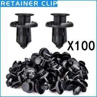 ราคา พลาสติกที่ยึดสำหรับรถยนต์ด้านหน้าด้านหลัง Rivet Fender ไนล่อนสีดำสำหรับ Honda อุปกรณ์เสริมมีประโยชน์ (7439700903)