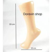 ราคา เท้าปลอม หุ่นโชว์ สินค้า ถุงเท้า หุ่นโชว์รองเท้า หุ่นโชว์ถุงเท้า สีครีม เท้านางแบบพลาสติก สำหรับผู้หญิง (11864437884)