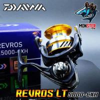 ราคา รอกสปินนิ่งไดว่า DAIWA REVROS LT 1000 2000 2500 XH 3000 4000 CXH 5000 CXH 6000H Silver Gold (1169138095)