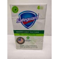 ราคา สบู่ก้อน usa แท้ เซฟการ์ต บาร์โซป แพ็ค 4 ก้อนๆละ 113กรัม Safeguard Bar Soap ผลิต 20 02 2023 (16412280541)