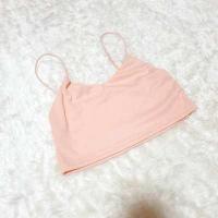 ราคา GoodLucky 260 เสื้อครอปสายเดี่ยว สายเดี่ยวสปาเกตตี้ สายเดี่ยวคอวี สีพาสเทล (15048697071)