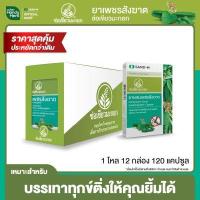 ราคา ช่อเขียวมะกอก เพชรสังฆาตชนิดมเม็ด สมุนไพรเพชรสังฆาต 1 โหล 12 แผง (8721725406)