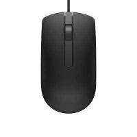 ราคา Dell MS116 Optical Mouse Black เมาส์มีสาย 1000 DPI USB (766760044)