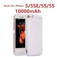 ราคา เคสชาร์จแบตเตอรี่10000MAh สำหรับ iPhone 7 6 6S 8 Plus 6SP เคสแบตเตอรี่สำหรับ iPhone 5 SE 5 S 5SE เคสชาร์จพาวเวอร์แบงก์ (11427669750)