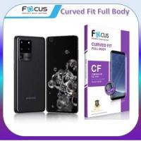 ราคา ฟิล์ม ลงโค้ง อ้อมหลัง โฟกัส Focus Samsung galaxy S20 S20 plus S20 ultra tpu curved fit full body film ฟิล์ม (1481452557)