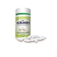 ราคา Egg Albumin 60 Tabs อัลบูมิน ไข่ขาวเม็ด ผลิตภัณฑ์เสริมอาหาร โปรตีนไข่ขาวสกัด ชนิดเม็ด 1ขวด 60เม็ด (14159144946)