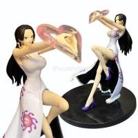 ราคา โมเดลวันพีช One Piece Boa Hancock WT100 Great Pirate Hyakukei Ver 18cm Figure Former Seven Warlords Snake Princess Pirate Empress OnePiece PVC Packed in Box wcf Model (16377489551)