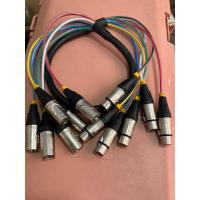 ราคา สายมัลติคอร์ 6คอร์ XLRผู้ เมีย ทำจากสายมัลติคอร์6คอร์ของDynacomหัวXLRของLidge (12938282877)
