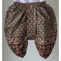 ราคา โจงกระเบนเด็ก ชุดไทยเด็ก กางเกง โจงกระเบนสำเร็จรูป ผลิตจากผ้าไหมพิมพิ์ทอง ราคาถูก (12886502342)