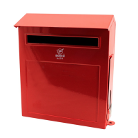 ราคา HANABISHI ตู้รับจดหมาย ตู้จดหมาย LT 081W สีขาว และ LT0 081 สีน้ำตาล Robin ตู้จดหมาย สีแดง รุ่น 511 (12425198178)