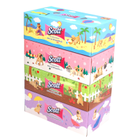 ราคา SCOTT สก๊อตต์ บ๊อกซ์ กระดาษเช็ดหน้า บรรจุ 115 แผ่น แพ็ค 4 กล่อง (15951122227)