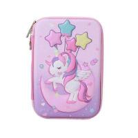 ราคา XIUZH ใหญ่ Smiggle ความจุขนาดใหญ่ นักเรียนโรงเรียน กล่องดินสอ กล่องดินสอยูนิคอร์น กระเป๋าดินสอ EVA การ์ตูน 3D (11816989384)