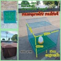 ราคา กรงอนุบาลไก่ กรงไก่ กรงไก่แจ้ ขายกรง ไม่มีกระบอกน้ำกับผ้าคลุม พับได้ มุ้งคลุมได้ คละสีเลือกไม่ได้ค่ะ (5055446159)