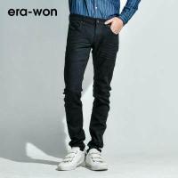 ราคา era won กางเกงยีนส์ Jeans ทรง Ultra Skinny fit สี Black Rain (1118780364)
