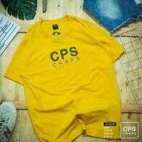 ราคา เสื้อยืดแขนสั้นงานปักตัวนูน งานป้ายห้อยCPS Cotton 100 SMLXL (7727803741)