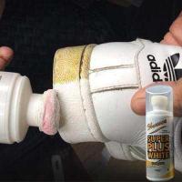 ราคา สีทาขอบยางรองเท้าผ้าใบ ปากกาทาขอบ ขอบยางรองเท้ากีฬาสีขาว คืนความขาวให้ขอบรองเท้าผ้าใบ เมื่อขอบรองเท้าเหลือง Super Plus White Made in Malaysia (738618291)