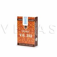 ราคา ไพ่แท้ ไพ่กระดาษ V G 333 ตอง3 ตองสาม (14687363139)