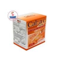ราคา Calza C Powder 1500mg กล่อง 30 ซอง บำรุงกระดูกมีวิตามินซี (12480081579)