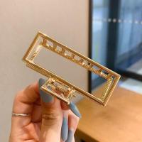 ราคา จัดส่งในกทม กิ๊บติดผมโลหะสีทองแฟชั่นเกาหลี กิ๊บหนีบผมเกาหลี กิ๊ฟติดผม สำหรับผู้หญิง (14086164799)