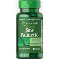 ราคา Puritan s Pride Saw Palmetto 450 mg 100 Capsules (13542747147)