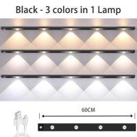 ราคา Aluminium ไฟเซ็นเซอร์ ไร้สาย โคมไฟ LED เซนเซอร์ตรวจจับเคลื่อนไหว ไฟทางเดิน ตู้เสื้อผ้า ตู้โชว์ไวน์ โคมไฟตั้งโต๊ะ ไฟกลางคืน (16275797518)