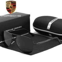 ราคา Porsche Design แว่นกันแดดโพลาไรซ์แบบนักบินผู้ชายและผู้หญิง (13589773943)