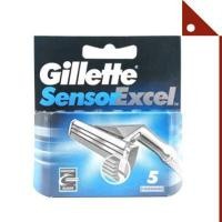ราคา Gillette GILSE 5 ใบมีดโกนหนวด Sensor Excel Cartridges for Men 5 Count (8409118089)