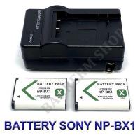 ราคา NP BX1 BX1 แบตเตอรี่ แท่นชาร์จ แบตเตอรี่พร้อมแท่นชาร์จสำหรับกล้องโซนี่ Battery Charger Battery and Charger For Sony Cybershot DSC HX50V HX300 HX400 RX1 RX100 WX300 HDR AS (13209298306)