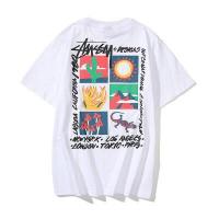 ราคา Stussy Stussy ใหม่อเมริกันแฟชั่นแบรนด์เสื้อแขนสั้นเสื้อยืดใหม่ Sunset Desert Cruise คอกลมชุดหน้าร้อนแขนสามส่วนผู้ชายและผู้หญิงคู่ (9439717588)