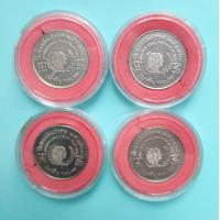 ราคา เหรียญ 2 บาทปีเยาวชนสากล พ ศ 2528 พร้อมตลับ จัดชุดละ 4 เหรียญ (13800121650)