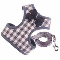 ราคา HOME PET C3 ชุดรัดอกพร้อมสายจูง มีโบว์ มีกระดิ่ง สำหรับน้องหมา สายจูงแมว สายจูงรัดอก เสื้อสายจูง LIFU (7180858314)