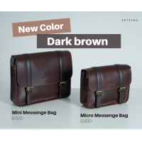 ราคา ZETTINO กระเป๋าสะพายหนังแท้ l Mini Messenger bag (16203142939)