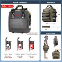 ราคา Rhinowalk รถจักรยานยนต์ S Addlebag 20L สากลกระเป๋าด้านข้างที่ถอดออกได้100 กันน้ำภายในกระเป๋าเดินทางรถมอเตอร์ไซด์ที่เก็บกระเป๋า (15945584509)