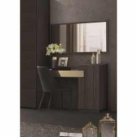 ราคา กทม 3 5 วัน ส่ง SB Design Square SB FURNITURE โต๊ะเครื่องแป้ง ขนาด 120 ซม รุ่น Rovetro สีเข้มลายไม้ธรรมชาติ 120x44x85 ซม (1345058648)