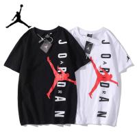 ราคา เสื้อยืดแขนสั้นผ้าฝ้ายพิมพ์ลายคลาสสิก air jordan แฟชั่น unisex (9357803638)