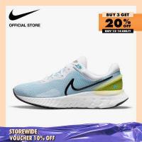 ราคา Nike Men s React Miler 3 Road Running Shoes White ไนกี้ รองเท้าวิ่งโร้ดรันนิ่งผู้ชาย React Miler 3 สีขาว (13527296921)