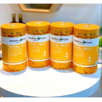 ราคา Healthy Care Royal Jelly 1000 mg 365 Capsules เฮลตี้แคร์นมผึ้ง ออสเตรเลีย exp 2 2025 formula update (10529069897)