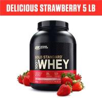 ราคา ส่งฟรี Optimum Nutrition Whey Protein Gold Standard 5LB เวย์โปรตีน (1119352281)