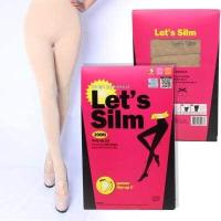 ราคา ถุงน่องขาเรียว ถุงน่องกระชับสัดส่วน Let s Slim 200M รุ่น Korea Slim Pant 00e J1 (8289441685)