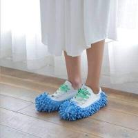 ราคา HOT 1Pcs Mop Shoes Cover Floor Dust Cleaning Lazy รองเท้าแตะ ครัวเรือนเช็ด Mops Head (15337328582)