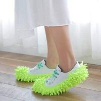 ราคา HOT 1Pcs Mop Shoes Cover Floor Dust Cleaning Lazy รองเท้าแตะ ครัวเรือนเช็ด Mops Head (15337328581)
