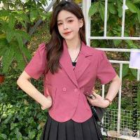 ราคา EGGO 2022 มาใหม่ เสื้อเบลเซอร์สเกาหลี เสื้อผ้าแฟชั่นผู้หญิง เสื้อเบลเซอร์แฟชั่นผู้หญิง Casual Korean Blazer (15259987534)