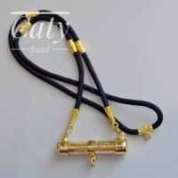 ราคา สร้อยพร้อมตะกรุดยันต์โสฬสมมหามงคล ห้อยพระ2องค์ หน้าหลัง (12843619854)