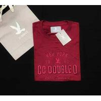ราคา เสื้อยืดแขนสั้น CC OO งานปัก งานป้าย SMLXL No 46 (15687319865)