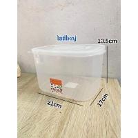 ราคา กล่องเวฟ กล่องถนอมอาหาร กล่อง Chef Box กล่องพลาสติก กล่องใส ทรงสี่เหลี่ยมผืนผ้า (12805356229)