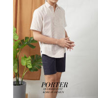 ราคา เสื้อเชิ้ตแขนสั้น เสื้อเชิ้ตชาย oversize เกาหลี รุ่น PORTER A MAN LAB เสื้อเชิ้ต ผู้ชาย เสื้อเชิ้ตชายแขนสั้น เสื้อฮาวาย เสื้อโปโล ชาย เสื้อเชิต (8971097093)